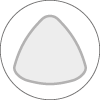 Tablet Triangle shape