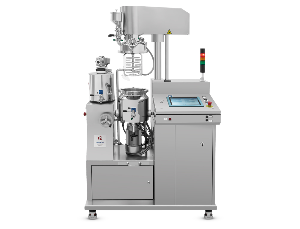Turbo MEK 5-10 is the Lab vacuum turbo emulsifier suitable for processing liquid and creamy products for laboratories, pilot plants and very small-scale productions.
